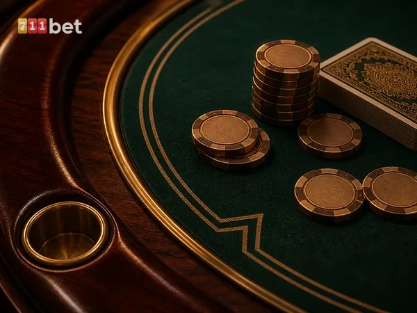 711BET homepage banner showing popular slot games and jackpots