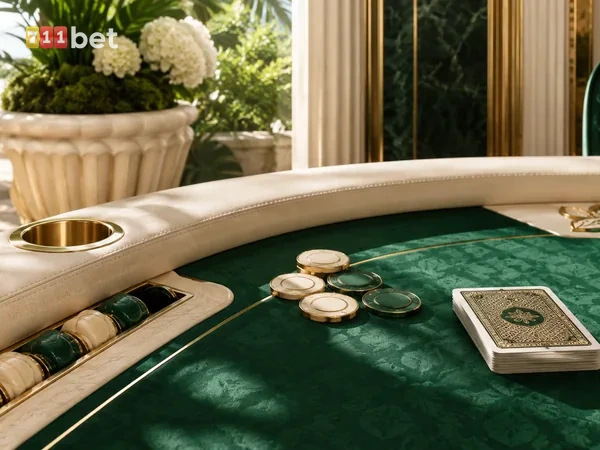 711BET homepage banner featuring live casino tables and dealers